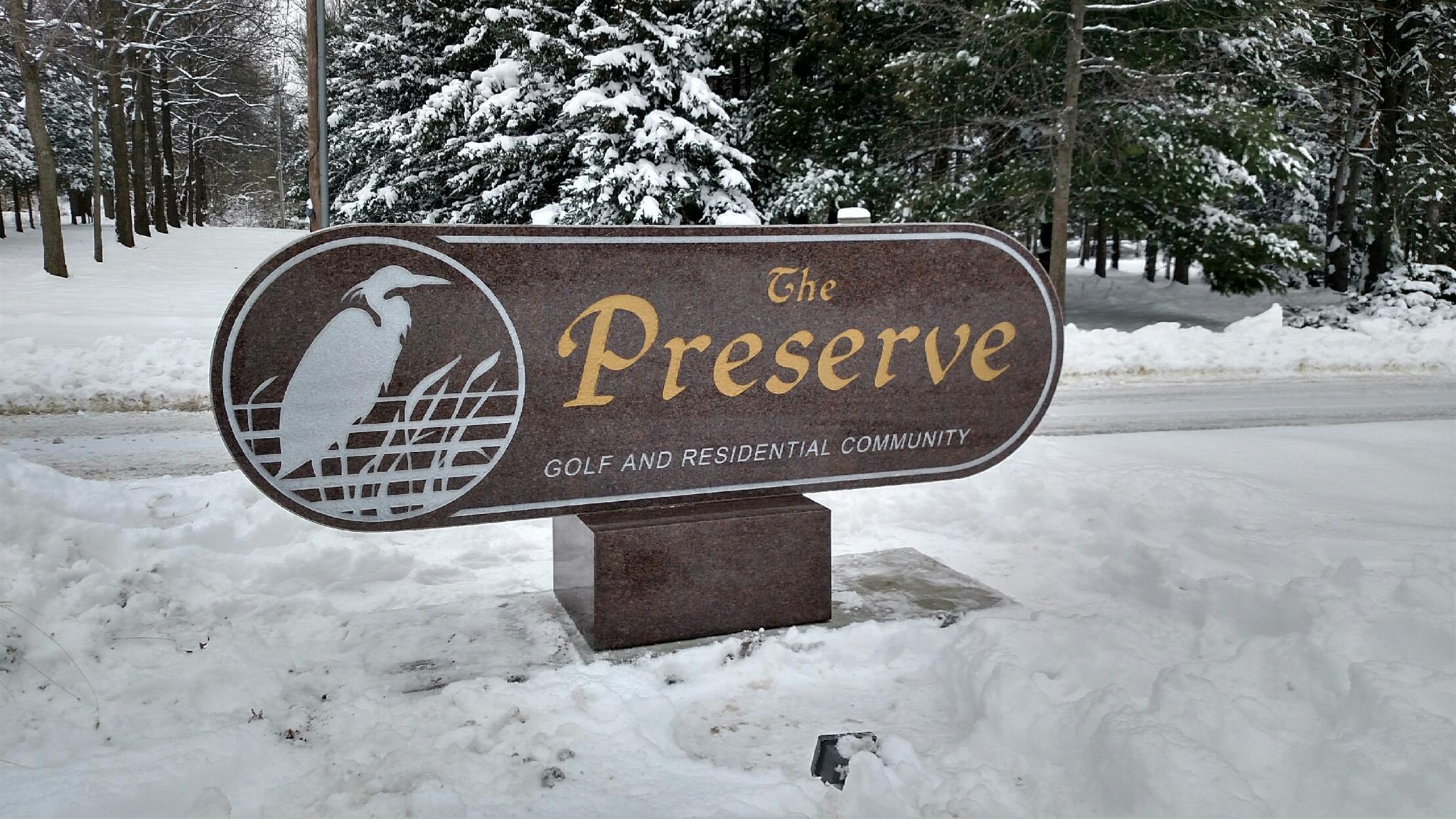Commerical Sign – Preserve