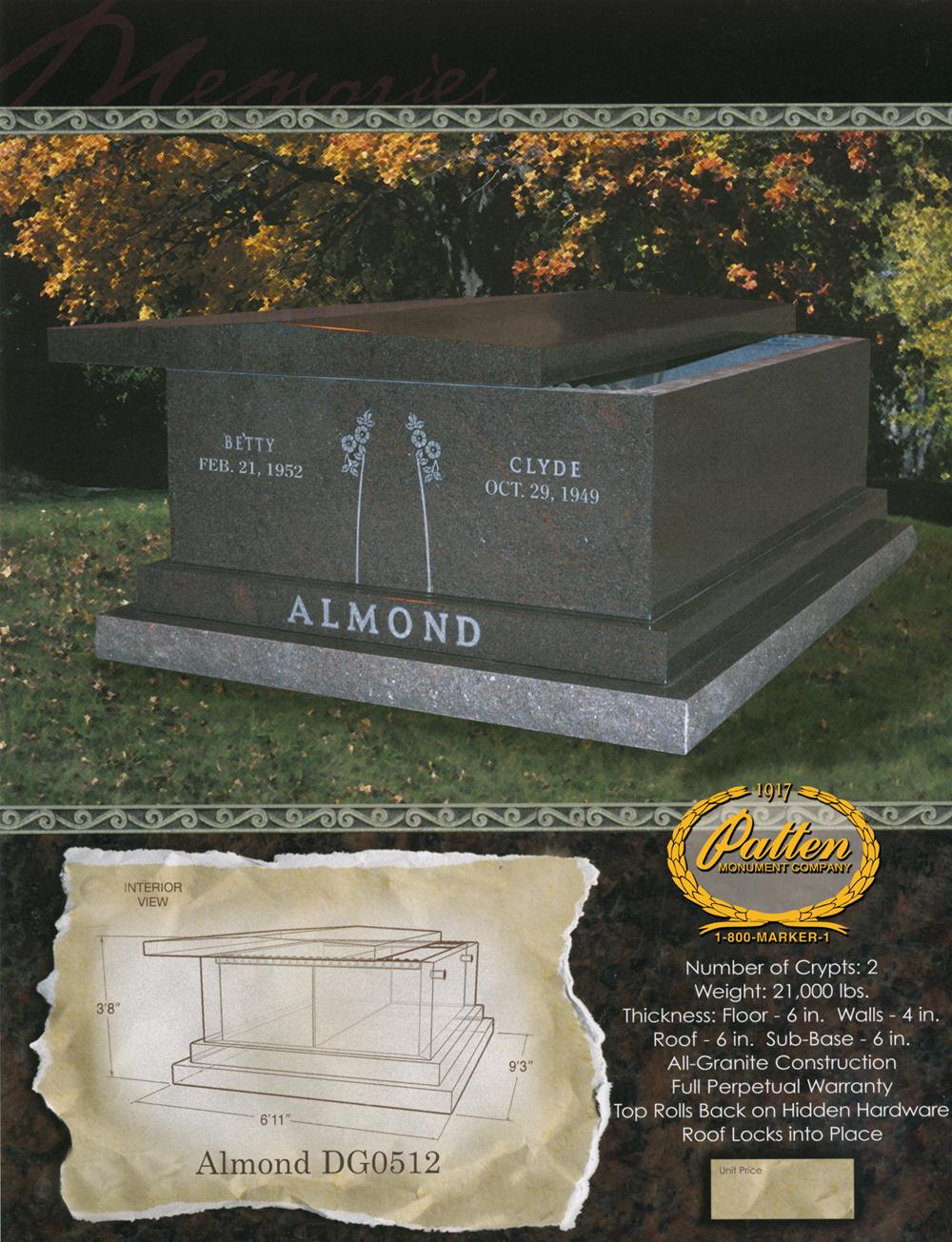 Almond Double Mausoleum